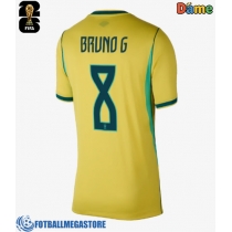 Fotballdrakt Dame Brasil Bruno Guimaraes #8 Hjemmedrakt VM 2026 Kortermet
